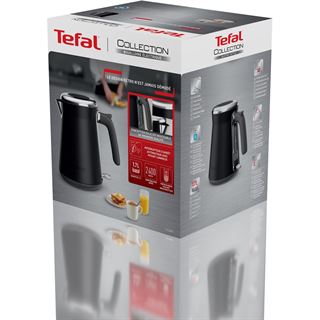 Tefal KI6668 Edelstahl (schwarz/edelstahl, 2.400 Watt, 1,7 Liter)