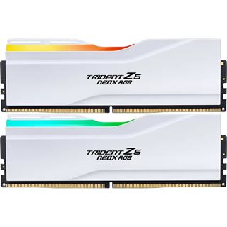 32 GB (2x 16GB) G.Skill Trident Z5 NeoX RGB Matte White DIMM
