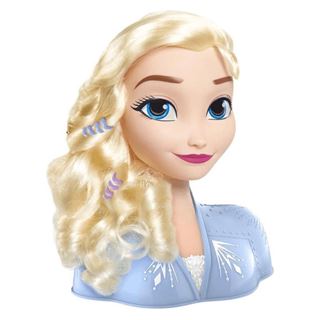 Just Play Disney Frozen 2 Basic Elsa Styling Head, Schmink- und