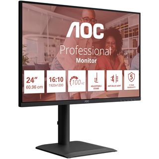 24" (60,96cm) AOC X24E4U schwarz 1920x1200 1xDisplayPort 1.4 /