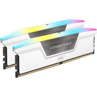 32GB (2x 16GB) Corsair Vengeance RGB wei&szlig; DDR5 6000MT/s