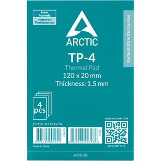 ARCTIC Thermal Pad TP-4 - 120 x 120 mm - 1.5 mm - 4er Pack
