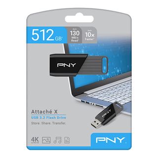 512GB PNY USB-Stick Attach X USB 3.2 retail