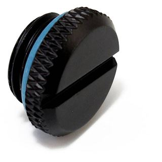 XSPC Verschlussstopfen V2 G1/4 Zoll AG - 10er Pack, schwarz matt