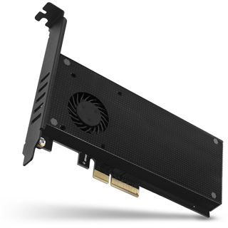 AXAGON PCEM2-DC PCIe-3.0-x4-Adapter, 1x M.2-NVMe, 1x M.2-SATA, bis