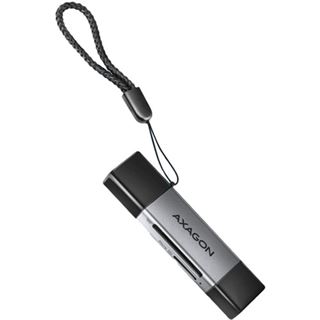 AXAGON CRE-DAC External USB 3.2 Gen1 Type-C+Type-A 2-slot SD/microSD