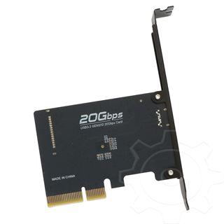 Graugear G-PCI-C-20G USB-C Erweiterungskarte, USB 3.2, PCIe Gen4, 20