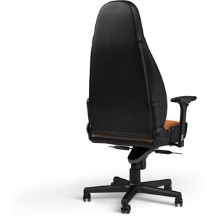 noblechairs ICON Echtleder Gaming Stuhl - cognac/schwarz