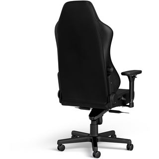noblechairs HERO Echtleder Gaming Stuhl - schwarz/schwarz