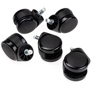 noblechairs Hartbodenrollen V2 - 60 mm mit autom. Feststellfunktion