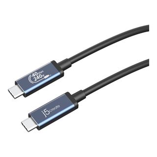 (&euro;42,38*/1m) 0.80m J5CREATE USB-C Verbindungskabel USB 4.0 USB C