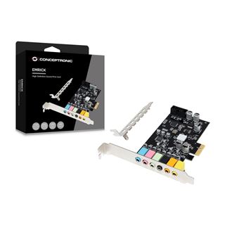 Conceptronic Sound PCIe-Karte 7.1CH S/PDIF bis 24Bit/192kHz