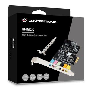 Conceptronic Sound PCIe-Karte 7.1CH S/PDIF bis 24Bit/192kHz