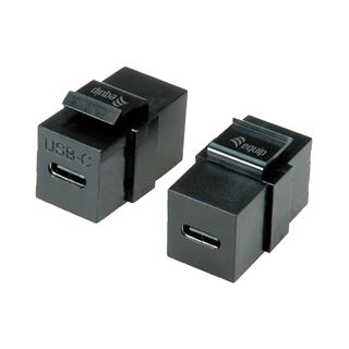 Equip Keystone-Koppler USB 3.2 Gen2 USB-C->USB-C sw