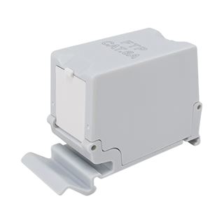 Equip Keystone-Koppler geschirmt Cat6A 1xRJ45 DIN gr