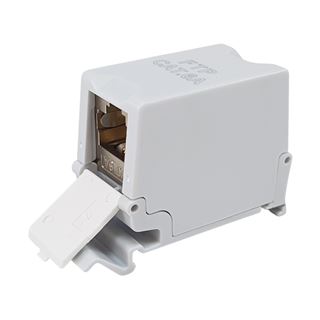 Equip Keystone-Koppler geschirmt Cat6A 1xRJ45 DIN gr