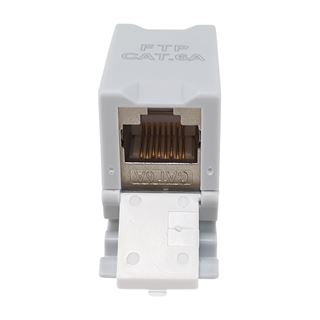 Equip Keystone-Koppler geschirmt Cat6A 1xRJ45 DIN gr