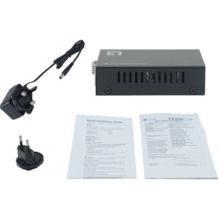 LevelOne Media Konverter RJ45->SFP GE 19" Smart