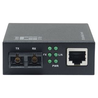 LevelOne Media Konverter RJ45->SC GE MM Smart 850nm 500m