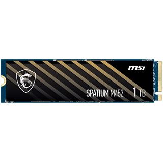 1TB MSI Spatium M452 (M.2 2280) PCIe Gen4 x4 NVM