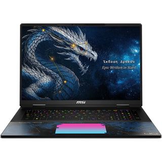 Notebook 18" (45,72cm) MSI Titan 18 HX Dragon Edition Draco Epic