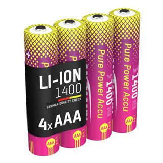 Ansmann 1311-0035 Li-Ion Akkus Micro AAA Typ 500 (min. 400 mAh) 4er