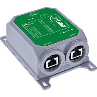 InLine PoE++ Outdoor Injektor, 10Gb/s, 90W, IP67