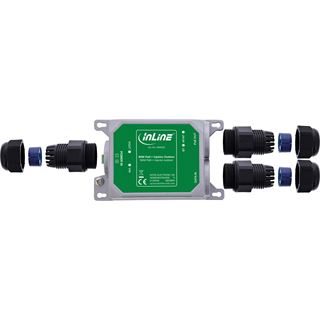 InLine PoE++ Outdoor Injektor, 10Gb/s, 90W, IP67