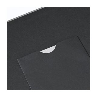 hama Fotoalbum Fine Art neutral 24,0 x 17,0 cm, 50 schwarze Seiten
