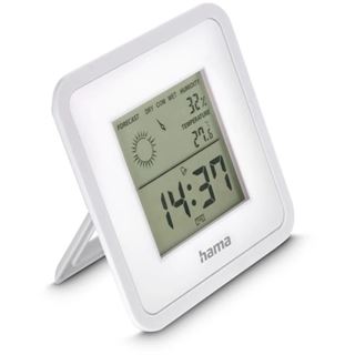 hama Borneo Thermo-Hygrometer wei&szlig;, 1 St.