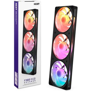 NZXT F360 RGB (schwarz, Reverse, 360 mm)