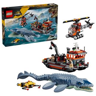 LEGO Jurassic World 77983 Mosasaurier-Angriff auf das Boot