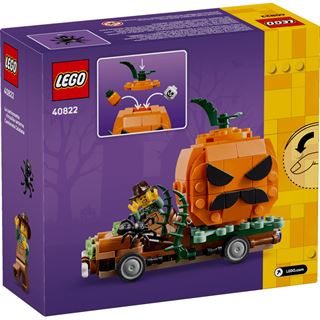 LEGO 40822 Pickup mit Halloweenk&uuml;rbis