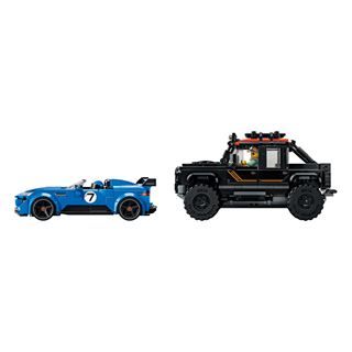 LEGO Speed Champions 77264 Jaguar Project 7 & Land Rover Defender