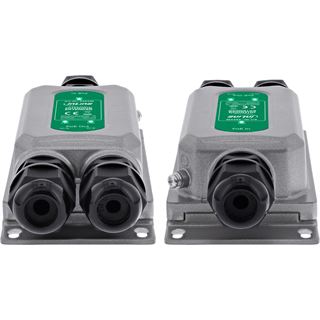 InLine Gigabit PoE Extender, 90 W, 2 Port, IP67, IEEE 802.3bt