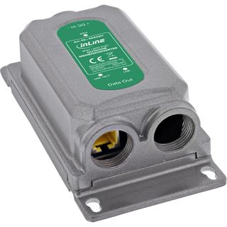 InLine PoE+ Medienkonverter Outdoor IP67 IK10 1 Gb/s RJ45 SFP