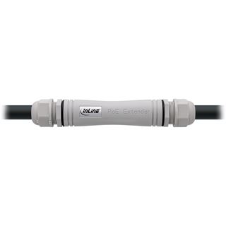 InLine PoE+ Extender, IP67 Outdoor, 1 Gb/s, 30 W, kaskadierbar