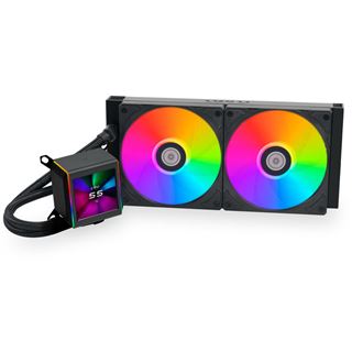 Lian Li Galahad II LCD 280, schwarz All-in-One, Retourenware