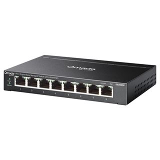 TP-LINK Omada ES208GP 8-Port Gigabit Easy Managed Switch mit
