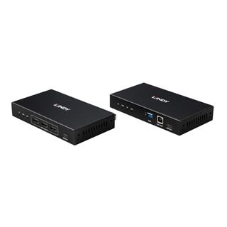 Lindy Adap Extender HDMI 4K60 KVM LWL LC 5km