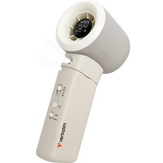 Verbatim Cool 'n' Go Aqua Breeze Handheld Fan White/Silver