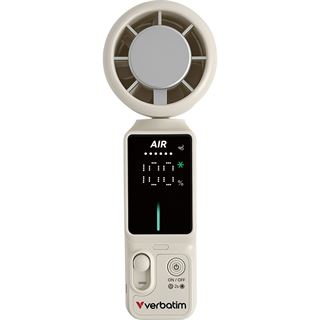 Verbatim Cool 'n' Go Ice Touch Pro Handheld Fan White/Silver