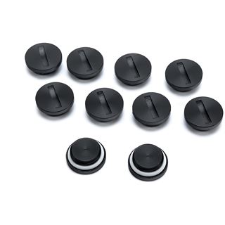 EK Water Blocks EK-PLUG G1/4 Acetal - Schwarz (10 pack)