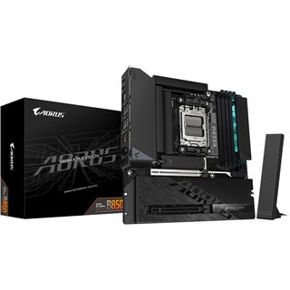 Gigabyte B850M AORUS STEALTH uATX / AM5 / B850 / 4xDDR5 / 4x SATA, 3x