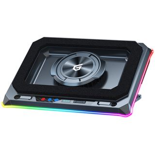 Conceptronic USB-C Laptop-K?hlpad + Handyhalter, RGB, 12V