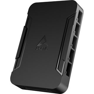 Arctic Fan Controller, 10-Port-L&uuml;ftersteuerung (schwarz, mit