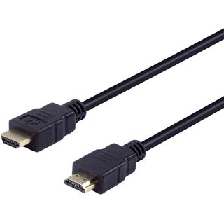 (&euro;13,80*/1m) 0.50m Equip HDMI2.0 Anschlusskabel HDMI-Stecker auf