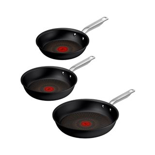 Tefal Pfannen-Set Experience Aluminium, 3-teilig (schwarz, &Oslash;