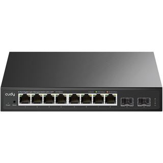 Cudy Switch GS108ES2 - 8 Ports - 8x GE (10/100/1000) - 2x SFP