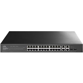Cudy Switch GS1028ES2 - 26 Ports - 26x GE (10/100/1000) - 2x Combo-SPF